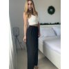 Kalhoty letní oversize dámské (S/M ONE SIZE) ITALSKÁ MODA IM424441/DUR (Velikost S/M/L, Barva Černá)