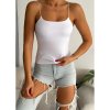 Tílko na ramínka dámské (S/M ONE SIZE) ITALSKÁ MÓDA IMPMD2424716/DU