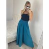 Kalhoty letní oversize dámské (S/M/L/XL/2XL ONE SIZE) ITALSKÁ MODA IM424445/DR (Velikost XL/2XL, Barva Černá)