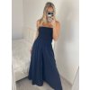 Kalhoty letní oversize dámské (S/M/L/XL/2XL ONE SIZE) ITALSKÁ MODA IM424445/DR (Velikost XL/2XL, Barva Černá)