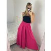 Kalhoty letní oversize dámské (S/M/L/XL/2XL ONE SIZE) ITALSKÁ MODA IM424445/DR (Velikost XL/2XL, Barva Černá)
