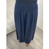 Kalhoty letní oversize dámské (S/M/L/XL/2XL ONE SIZE) ITALSKÁ MODA IM424445/DR (Velikost XL/2XL, Barva Černá)