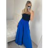 Kalhoty letní oversize dámské (S/M/L/XL/2XL ONE SIZE) ITALSKÁ MODA IM424445/DR (Velikost XL/2XL, Barva Černá)