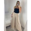 Kalhoty letní oversize dámské (S/M/L/XL/2XL ONE SIZE) ITALSKÁ MODA IM424445/DR (Velikost XL/2XL, Barva Černá)