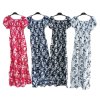 Šaty carmen žabičkované letní krátký rukáv dámské (M/L, XL/2XL ONE SIZE)  IMB24B230/DUR (Velikost M/L, Barva bílá)