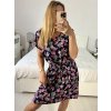 Šaty letní krátké bez rukávu dámské (M/L, XL/2XL., 2XL/3XL)  IMB24M8-2212/DUR (Velikost 3XL/4XL, Barva bílá)