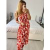 Šaty alá sukně žabičkované letní  dámské (M/L, XL/2XL ONE SIZE)  IMB24191/DUR (Velikost M/L, Barva bílá)