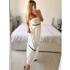 Šaty dlouhé elegantní na ramínka dámské (S/M ONE SIZE) ITALSKÁ MÓDA IMPES2480060/DUR