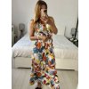 Šaty dlouhé letní bez rukávu dámské (M/L, XL/XXL) AINUOSI  ITALSKÁ MODA IMB24A356-2/DUR (Velikost M/L, Barva bílá)