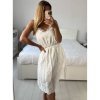 Šaty letní boho krajkové na ramínka dámské (S/M ONE SIZE) ITALSKÁ MÓDA IMPEM231128/DU