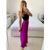 Sukně dlouhá saténová dámská (S/M ONE SIZE) ITALSKÁ MÓDA IMPBB242N6997/DUR (Velikost S/M/L, Barva Černá)