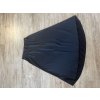 Sukně dlouhá saténová dámská (S/M ONE SIZE) ITALSKÁ MÓDA IMPBB242N6997/DUR (Velikost S/M/L, Barva Černá)