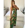 Šaty dlouhé letní icecool na ramínka dámské (M/L-XL/2XL) AINUOSI ITALSKÁ MODA IMB249056/DUR (Velikost M/L, Barva Černá)