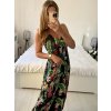 Šaty dlouhé letní icecool na ramínka dámské (M/L-XL/2XL) AINUOSI ITALSKÁ MODA IMB249056/DUR (Velikost M/L, Barva Černá)