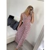 Šaty dlouhé elegantní icecool bez rukávu dámské (M/L, XL/XXL) AINUOSI  ITALSKÁ MODA IMB24F821/DUR (Velikost M/L, Barva Černá)