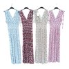 Šaty dlouhé elegantní icecool bez rukávu dámské (M/L, XL/XXL) AINUOSI  ITALSKÁ MODA IMB24F821/DUR (Velikost M/L, Barva Černá)