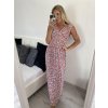 Šaty dlouhé elegantní icecool bez rukávu dámské (M/L, XL/XXL) AINUOSI  ITALSKÁ MODA IMB24F821/DUR