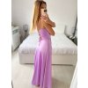 Šaty dlouhé elegantní na ramínka dámské (S/M ONE SIZE) ITALSKÁ MÓDA IMPSH246582/DU (Velikost S/M/L, Barva fialová)