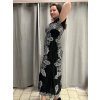 Šaty dlouhé letní icecool bez rukávu dámské (M/L-XL/2XL) AINUOSI ITALSKÁ MODA IMB249501 (Velikost M/L, Barva bílá)