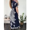 Šaty dlouhé letní icecool bez rukávu dámské (M/L-XL/2XL) AINUOSI ITALSKÁ MODA IMB249501 (Velikost M/L, Barva bílá)