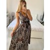 Šaty dlouhé letní icecool bez rukávu dámské (S/M/L ONE SIZE) ITALSKÁ MÓDA IMM23M2132-20/DU