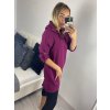 Šaty letní mušelínové dlouhý rukáv dámské (S/M/L ONE SIZE) ITALSKÁ MÓDA IMWCH24011/DUR