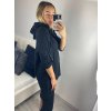 Šaty letní mušelínové dlouhý rukáv dámské (S/M/L ONE SIZE) ITALSKÁ MÓDA IMWCH24011/DUR