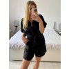 Souprava letní tunika a kraťasy dámská (S/M/L ONE SIZE) ITALSKÁ MÓDA IMWAH24600/DU (Velikost M/L, Barva béžová)