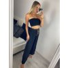 Kalhoty harémky letní dlouhé dámské (S/M/L ONE SIZE) ITALSKÁ MÓDA IM324122/DU (Velikost M/L, Barva bílá)