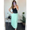 Sukně skládaná dlouhá dámská (S/M ONE SIZE) ITALSKá MóDA IMSM24036/DR