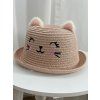Dívčí letní klobouk VER2424-17 KOČIČKA FOUSKY