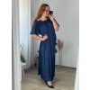 Šaty letní carmen dámské nadrozměr (54/56/58 ONE SIZE) ITALSKÁ MÓDA IMWEC24CARMEN/DR (Velikost 56/58, Barva Černá)