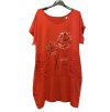 Šaty krátký rukáv dámské nadrozměrné (XL/2XL/3XL ONE SIZE) ITALSKÁ MÓDA IMN23001/DUR (Velikost 2XL/3XL, Barva bílá)