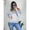 Svetr rolák dlouhý rukáv dámský (M/L/XL/2XL ONE SIZE) ITALSKÁ MÓDA IMWT24DT55559-1/DR (Velikost XL/2XL, Barva béžová)