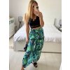 Kalhoty harémky letní dlouhé dámské Esme (S/M ONE SIZE) ITALSKÁ MÓDA IMM239535UNVZ-6/DUR