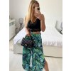 Kalhoty harémky letní dlouhé dámské Esme (S/M ONE SIZE) ITALSKÁ MÓDA IMM239535UNVZ-6/DUR