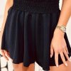 Kraťasy šortky oversize letní dámské nadrozměr (S/M/L ONE SIZE) ITALSKÁ MODA IMD24225/DUR (Velikost S/M/L, Barva béžová)