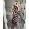 Šaty letní dlouhé bez rukávu dámské (M/L, XL/2XL)  IMB24D2212/DUR (Velikost M/L, Barva bílá)