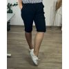 Kraťasy šortky strečové dámské nadrozměr (54/56 ONE SIZE) ITALSKÁ MÓDA IM424BORA/DUR (Velikost 54/56, Barva Černá)
