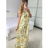 Šaty dlouhé bez rukávu letní icecool dámské (S/M/L ONE SIZE) ITALSKÁ MÓDA IMM22M2942-17/DUR