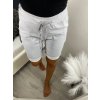 Kraťasy strečové dámské (S/M/L ONE SIZE) ITALSKÁ MÓDA IMWA24412/DU (Velikost M/L, Barva šedá světlá)