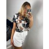 Tunika icecool krátký rukávu dámská (S/M ONE SIZE) ITALSKÁ MÓDA IMM24M5528A/DUR (Velikost S/M/L, Barva červená)