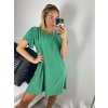 Šaty oversize letní krátký rukáv icecool dámské (S/M/L ONE SIZE) ITALSKÁ MÓDA IMM24M6742D/DUR