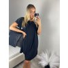 Šaty oversize letní krátký rukáv icecool dámské (S/M/L ONE SIZE) ITALSKÁ MÓDA IMM24M6742D/DUR