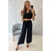 Overal dlouhý s páskem krátký rukáv dámské (S/M/L ONE SIZE) ITALSKÁ MÓDA IMWCN24010/DUR