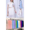 Sukně dlouhá šifonová dámská (S/M ONE SIZE) ITALSKÁ MÓDA IMWD24330/DUR
