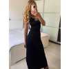 Šaty dlouhé letní elegantní na ramínka dámské (S/M ONE SIZE) ITALSKÁ MÓDA IMPBB24H6536/DU (Velikost S/M/L, Barva béžová)