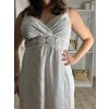 Šaty letní boho krajkové na ramínka dámské (S/M ONE SIZE) ITALSKÁ MÓDA IMPEM231202/DU (Velikost S/M/L, Barva bílá)