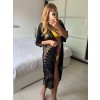 Župan přehoz krajkový letní přes plavky dámský (S/M/L ONE SIZE) ITALSKÁ MÓDA ORC24KS36/DU (Velikost M/L, Barva bílá)