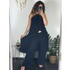 Souprava letní bez rukávu šaty a kalhoty dámské (S/M ONE SIZE) ITALSKÁ MÓDA IMPSH2424614/DUR